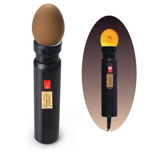 Magicfly Bright Cool LED Light Egg Candler Tester, Powered Only by Power Supply