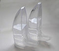 Bird Cage Water Bottle Dispenser Feeder Small 2pcs (Clear) | For Zebra finch / Budgies size birds - color: Clear
