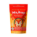 Mr. Bird Flaming Hot Feast Small Loose Seed Bag 2lbs | Hot Pepper Wild Bird Seed for Outside Feeders | Prevent Squirrels | Spicy Bird Food | Backyard Birds | Spicy Bird Seed for Outside Feeders | Premium Blend of Mealworms, Peanuts, Hot Pepper | Keeps Squ