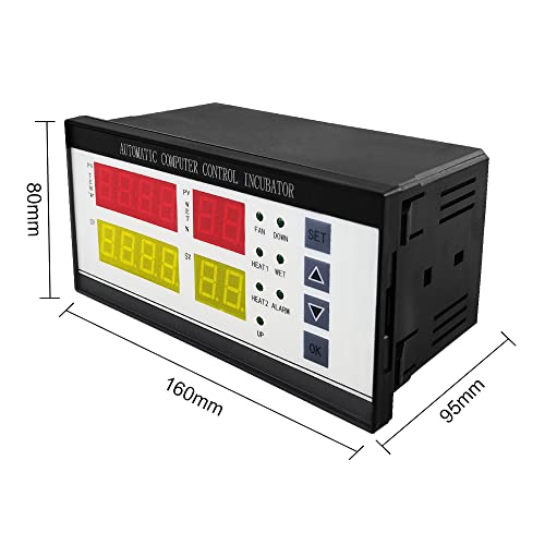 Professional Incubator Controller Digital Egg Incubator Temperature Humidity Controller XM-18ZH