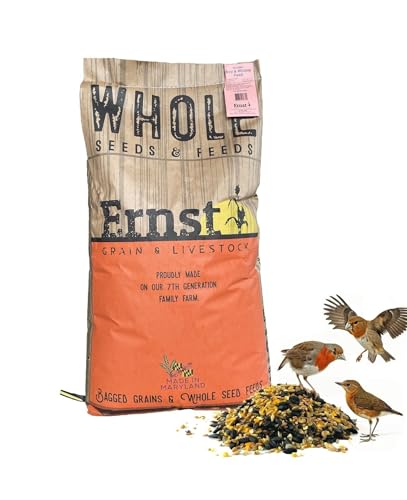 Ernst Grain & Livestock Bird and Wildlife Feed – Perfect for Birds, Ducks, Squirrels, Turkeys, Rabbits, Geese, and Deer – Non-GMO Wild Animal & Bird Feed for Outside Feeders (10 Pounds) - size: 10 Pound (Pack of 1)