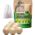 AUDQQM Squirrel Repellent Outdoor, Chipmunk Repellent for Garden, Squirrels Deterrent, Keep Squirrels Away from Yard, Attic & Bird Feeders, Lasting for 3 Month, Easy to Use, 8 Count - size: 1.0 Ounce (Pack of 8)
