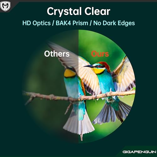 15x52 HD Binoculars for Adults High Powered with Upgraded Phone Adapter | Bright & Sharp HD Optics, Clear Low Light Vision, Large View, Waterproof, Lightweight for Bird Watching Cruise Travel Hunting