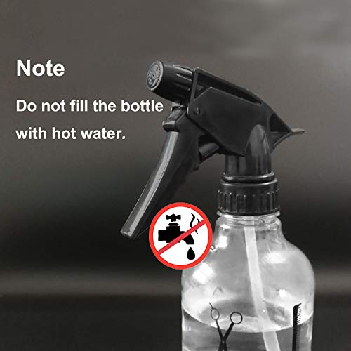 Avenoir Adjustable Mister Spray Bottle 250ml | Adjustable Nozzle for Fine or Strong Mist. Great for Hair, Plants, and Home Cleaning. Durable, Leak-Proof, Easy to Use - color: 250ml Bottle