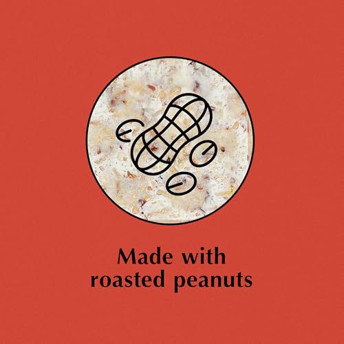 C&S Peanut Suet Treat, Suet Cakes for Wild Birds, Pack of 8 | Suet cakes for woodpeckers, made with real peanuts, use in a suet feeder year-round - style: Peanut, 8 Pack