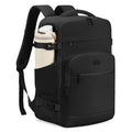 40L Travel Backpack for Women & Men: Flight Approved Carry On Backpack, TSA Personal Item Bag with Water Bottle Pocket, Weekender Essentials Backpacks fits 17" Laptop - Black - color: Black, size: X-Large
