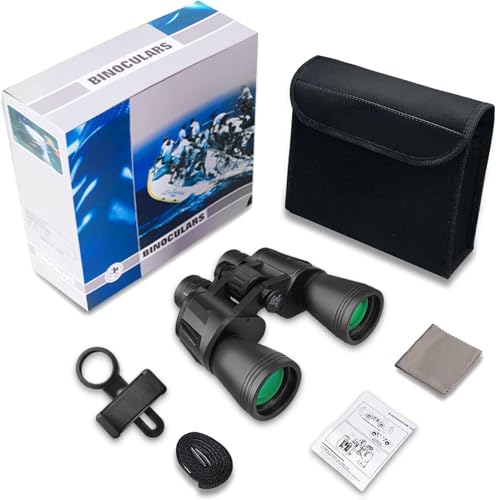 20x50 Binoculars for Adults, HD High Powered Professional Binoculars for Bird Watching Travel Concerts Outdoor-BAK4 Prism FMC Lens,Waterproof