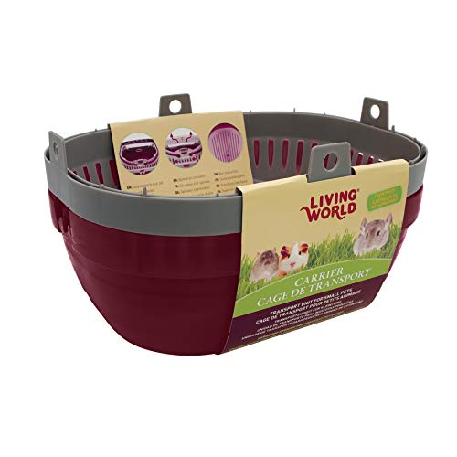Living World – Pet Carrier for Small Pets, Large