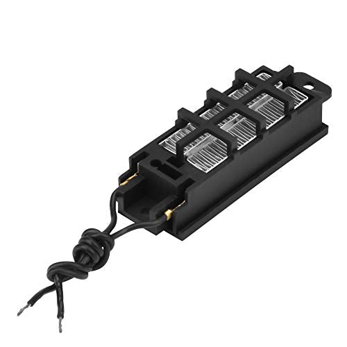 LOCADENCEPTC Ceramic Air Heater, 50W 12V Conductive Type PTC Heating Element for Air Conditioner, Electric Heater, Clothes Dryer, Humidifier