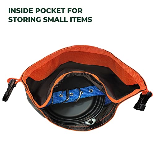 FXW Dog Food Travel Bag, Large Capacity for Travel Kibble Storage, 21 Cups | for RV Road Trips, Camping, Longterm Dog Boarding, Freshness Support, Odor Control, Easy Pouring - size: 5L