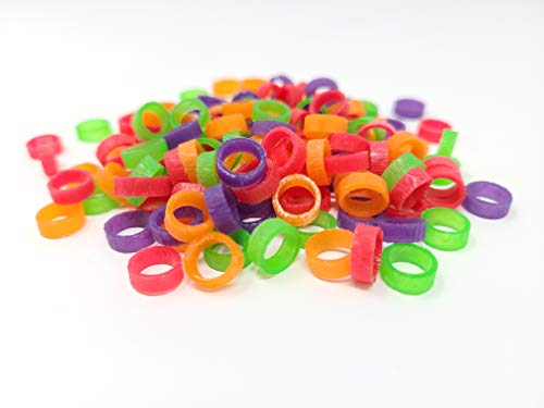 Baby Poultry Leg Bands 1/4" Medium Chick (200)