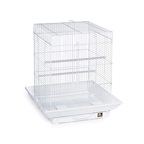 Prevue Hendryx SP850G/W Clean Life Cockatiel Cage, Green and White - color: Green/White