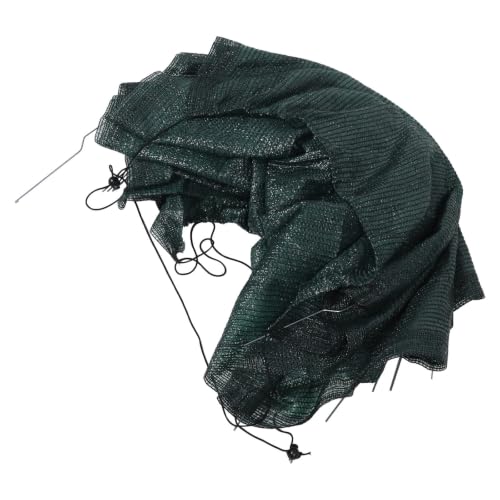 Didiseaon Chicken Coop Tunnel Run Strong Tunnel Frame Foldable with Green Garden Sunshade Net Cover and Modular Connection System Lightweight 500g Portable Poultry for Backyard Chickens