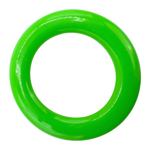 by M&M 2100 Plastic Cane Cage Ring Pk8 - Classic Colorful Plastic Bird Foot Toys, Brightly Colored Rack Rings, Smooth Sides, Easy for Beaks Feet to Interact with, Add to Other Toys