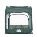 ANC POP Portable Chicken Run, Pop Up Chicken Tent for Small Animals Outdoor Gardening Net with 3 Doors and Handbag, Easy to Install and Storage, Green (40 x 40 x 45) - size: 40 x 40 x 45"