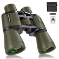 FREE SOLDIER 20x50 High Powered Binoculars for Adults, Green | With Bak4 Prism Fmc Lens, Lightweight, Portable, Waterproof, Fog-Proof, For Bird Watching, Hunting, Hiking, Concerts, Travel - color: Green