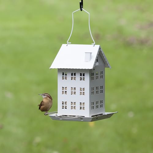 Perky-Pet WFH001 Farmhouse Bird Feeder - Unique Bird Feeders for Outside - Large Bird Feeders - Outdoor Garden Décor - size: No Size