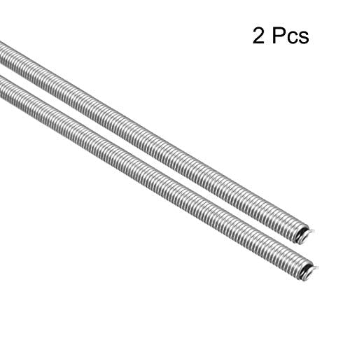 uxcell Heating Element Coil Wire AC220V 3000W / AC110V 750W Kiln Furnace Heater Wire 7.2mm*800mm 2PCS
