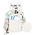 Water Bottle Carrier bag with Strap Phone Pocket for Walking, Hiking, Cycling - color: 6-Beige1, size: 32oz-40oz