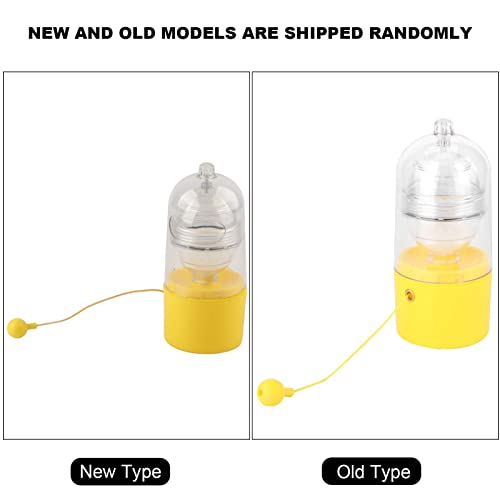 Egg Scrambler Shaker, Whisk Hand Powered Golden Egg Maker Eggs Yolk White Mixer Kitchen Gadgets for Mixing Egg