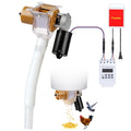 Automatic Chicken Feeder with Timer, Duck Feeder | 16 Groups of Timed and Fix-quantity Chicken Feeders No Waste for Chickens, Ducks, Geese, Pigeons, Fish, Dogs, Fish, Cats