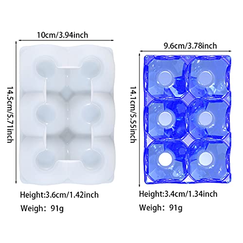 Rolin Roly Egg Holder Tray Epoxy Mold Egg Storage Container Mould Kitchen Silicone Egg Holder Storage Box Resin Mold for DIY Art Crafts Refrigerator Countertop Display Home