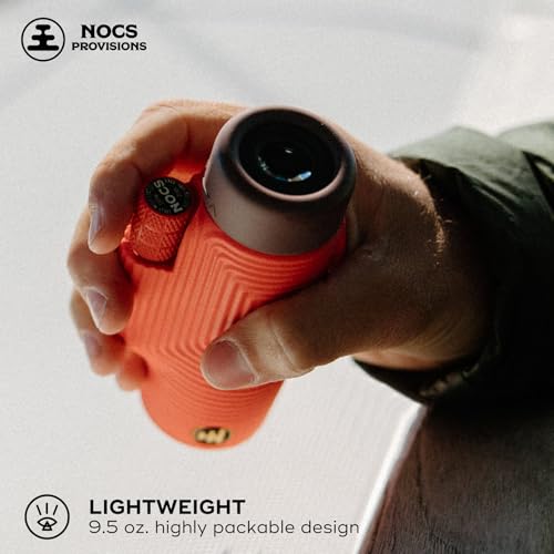 Nocs Provisions Zoom Tube 8x32 Monocular, Bird Watching & Backpacking | 8X Magnification Telescope, Bak4 Prism, Wide Field of View for Wildlife Viewing - color: Twilight Haze Blue LTD