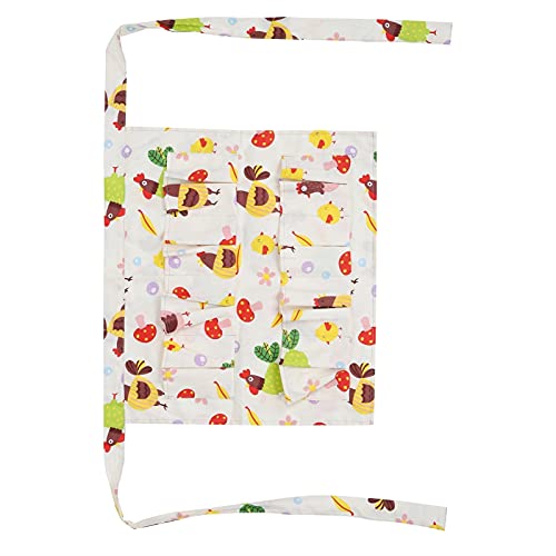 Omabeta Eggs Collecting Apron Durable Cotton Twill Thick Multiple Pockets for Egg Gathering and Farm Tasks