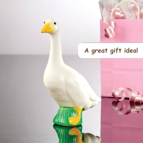 Fox Valley Traders Gaggleville Desktop Goose 7" H Statue | Desktop, Plastic - size: Desktop