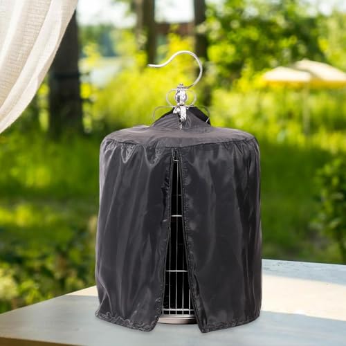 Bird Cage Cover, Dustproof Blackout Privacy Night Cover with Breathable Fabric, Universal Fit for Parakeets, Parrots, Lovebirds, Macaw(40cmx46.5cm) - size: 40cmx46.5cm