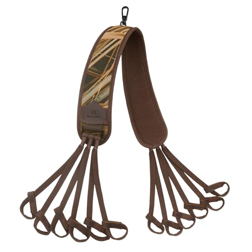 Tas Trost Camouflage Duck Strap, Non Slip Waterfowl Carrier Tote Bird Game Lanyard with 12 Drops (Duck Carrier Strap) - color: Duck Carrier Strap