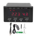 Digital Temperature Controller AC220V/110V Automatic Thermostat Incubator | Temp Humidity Controller for Greenhouse