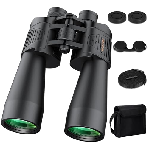 20x70 Binoculars for Adults High Powered Bird Watching Hunting Travel | Large View, HD Vision, Easy Focus, Powerful for Cruise Ship,Camping, Hiking, Christmas Birthday Gifts for Men