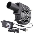 Wathai BBQ Air Mover Blower Fan 12V 97mm Centrifugal Fan 110V 120V 9733 | Dual Ball High Speed 3500CFM Variable speed fan for Charcoal Starter,Outdoor Cooking,Fireplace,Wood Stove - style: 9733 110V-240V
