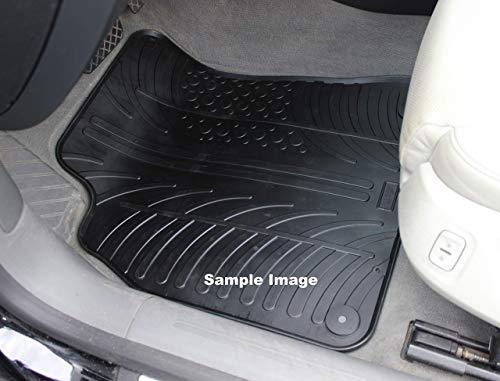Gledring USA Custom Fit All-Weather Rubber Floor Mats Intended for Mini Cooper/One 2006-2014, No Trimming Required, Tailored Custom Fit, Protects from Rain, Mud and Snow. - color: Mini Cooper/One 2006-2014