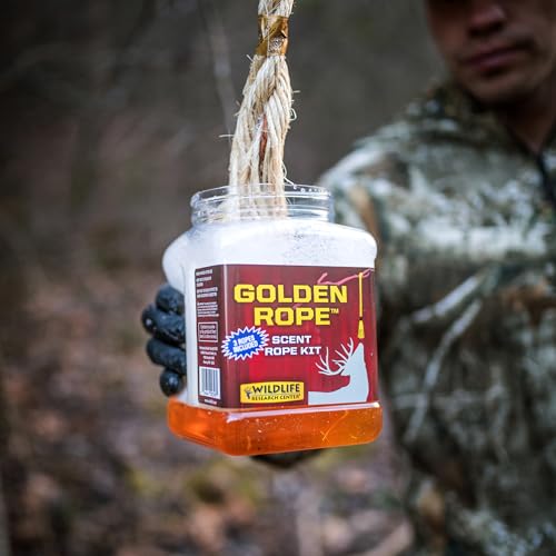 Wildlife Research Center Golden Rope Scent Rope Kit Deer Attractant