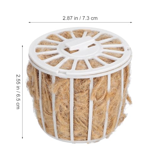 Totority Natural Jute Bird Nesting Material Kit with Mixed Fillings | Soft Durable Eco-Friendly Nest Pads for Hummingbirds, Canaries, Finches, Parakeets, Ideal for Garden & Aviary Use
