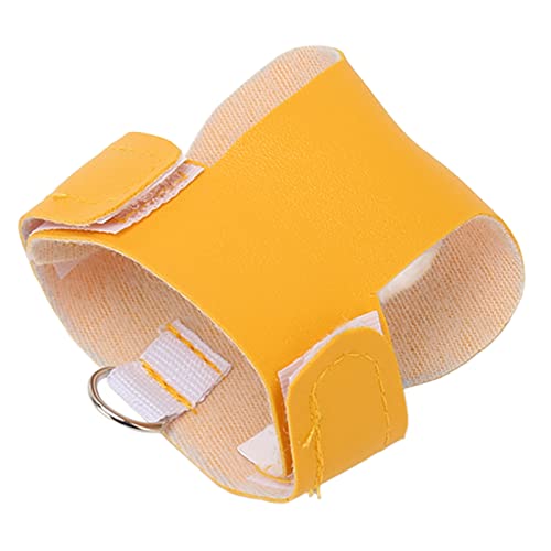 Artificial Leather Bird Harness Leash Vest with Rope and Handle for ParrotsParakeetsand Cockatiels - Comfortable and Bird (L) - size: L