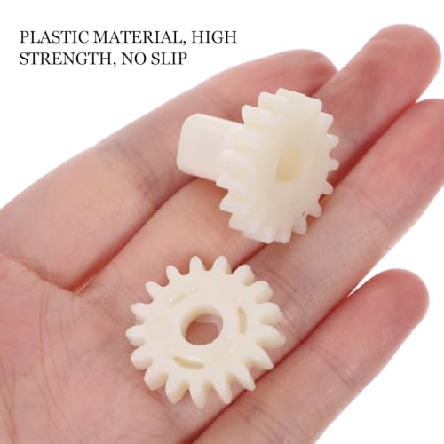 20pcs Incubator Motor Gear Egg Turning Motor Special Parts Incubator Parts Gear Turning for Incubating Chicken Duck and Quail Egg