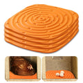 4PCS Washable Nesting Pads Chicken Nesting Boxes Chicken Bedding for Chicken Coop,Reusable & Improves Eggs Production (4 Pack) - color: yellow