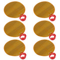 6pcs Film Heater Plate Adhesive Pad 12V 13W 70mm PI Heating Elements Film Strip Heater Adhesive Polyimide Heater Plate - size: 70mmx70mm