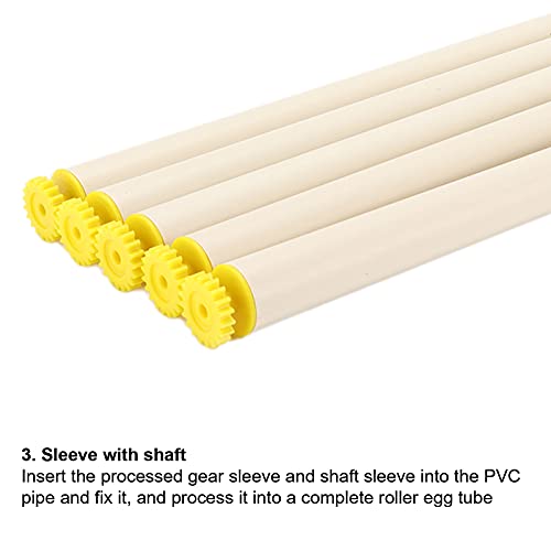 Egg Incubation Tray, Fully Automatic 360 Degree Turning Roller System, | Holds 56 Chicken 39 Duck or 104 Quail Eggs, 16.9x16.7x2.1 Inch ABS PVC Tray for 110V Incubator (110V) - size: 110V
