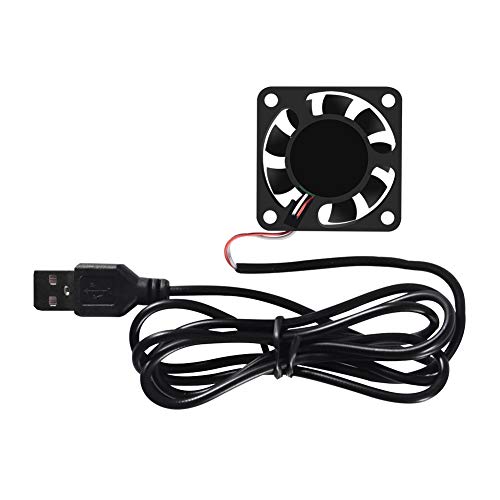 4 Pack USB Brushless Cooling Fan 40mm High Performance DC 5V Speed 4200 RPM for Small Appliances Series Replacement For Desktop - color: 5V USB(4010)