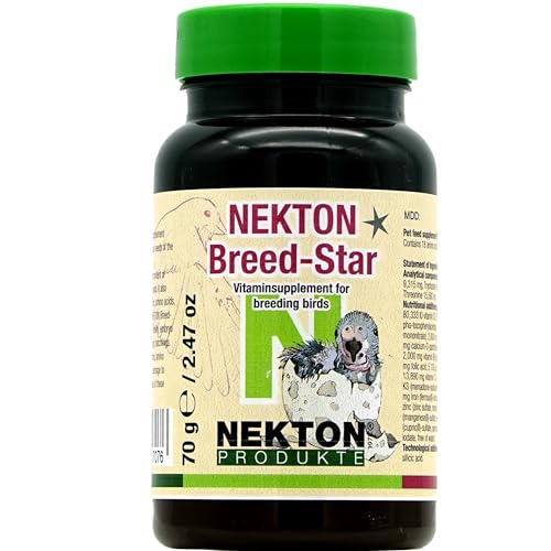 Nekton Breed-Star Breeding Supplement for Birds 70g / 2.47oz, Off White - size: 70g