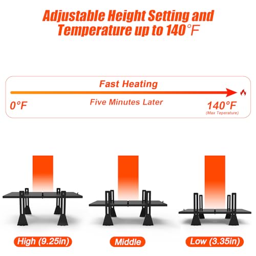 Chicks Brooder Heater, 22.5" x 11.2" Chicks Brooder Heating Plate Up to 30 Chicks, Adjustable Height and Angle Brooder Heater for Chicks Kitten Puppy Pets Animals