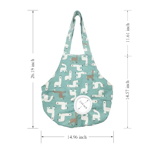 2 Pack Chicken Holder Bag, Large Poultry Carrier Sling for Travel & Care | Canvas Catching Handbag for Hens, Roosters, Ducks, Geese, with Poop Pocket, Transport or Nursing Visit