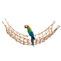 1PCS Hemp Rope, Climbing Net Hanging Swing Large Parrot Climbing Medium Large Parrots Bird Game Cage Toy