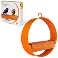 Mosaic Birds Bistro Bird Feeder, Orange, M439-200-O, 1 Piece - color: Orange