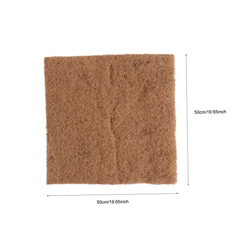 Yardwe Coconut Fiber Hatching Mat for Eggs Incubation Pad Strainer Pet Nesting Blanket