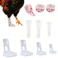 4 Sizes Poultry Leg-Splint Set, Leg Support for Injured Chicken, Goose, Duck